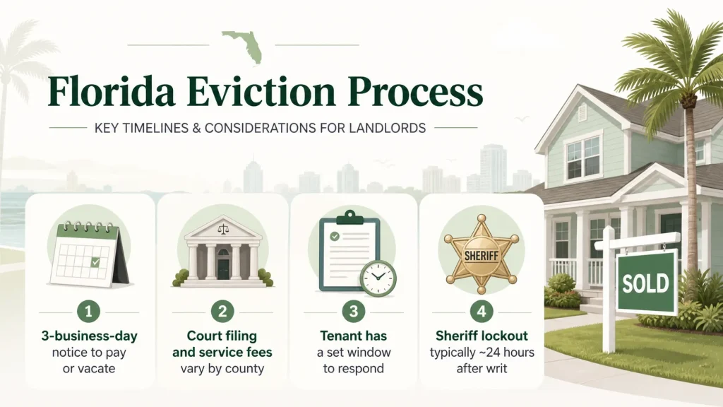 Florida Eviction Process: Key timelines and considerations for landlords