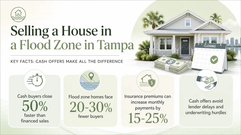Selling a House in a Flood Zone in Tampa- Key facts